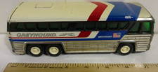 BUDDY L 7.5" LONG TIN GREYHOUND AMERCRUISER 4950 BUS MADE IN JAPAN