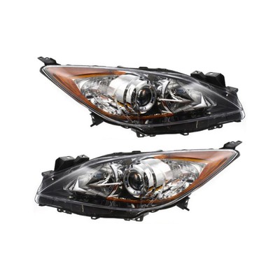 For Mazda 3/3 Sport 2010-2013 Headlight Driver And Passenger Side | Pair | CAPA