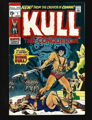 Kull the Conqueror #1 VF- Andru Wally Wood 2nd & Origin Kull 1st Ridondo & Brule