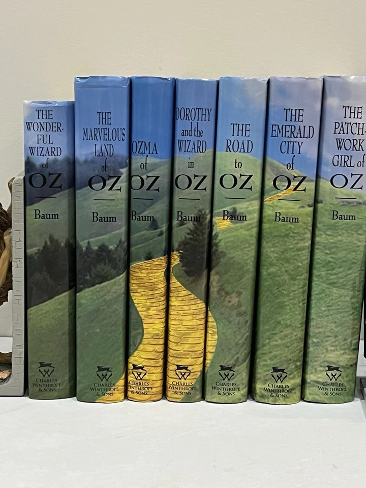Bradford Exchange Wizard of Oz 1st Edition Library & Collectable bookends Foto 2 de 4