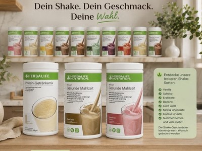 Herbalife Paket   1x Protein-Getränkemix 588 g + 2x Formula 1 Shake nach Wunsch