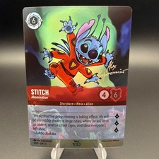 Stitch Abomination Alternate Art 21/P1 D100 Foil Promo Disney Lorcana