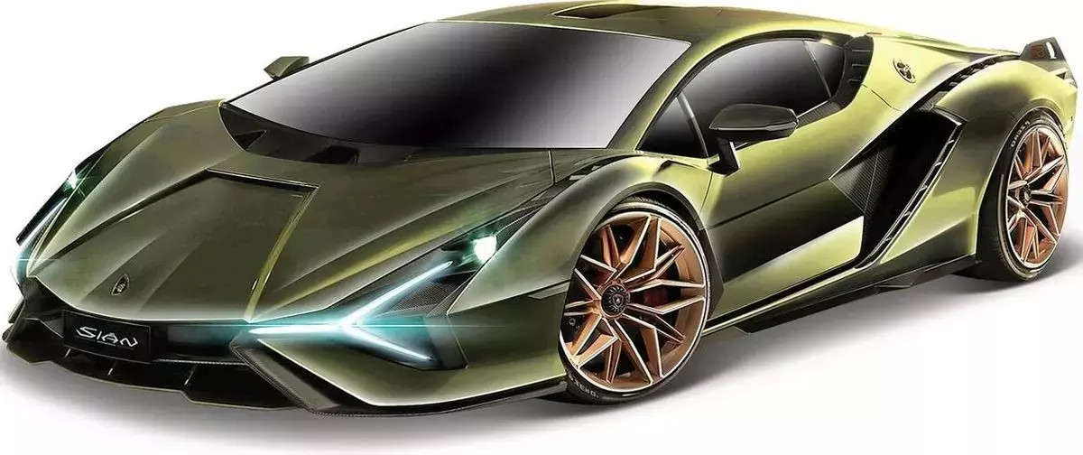 4893993210992 Lamborghini SIAN FKP 37 matte green 1:24 Bburago Bburago