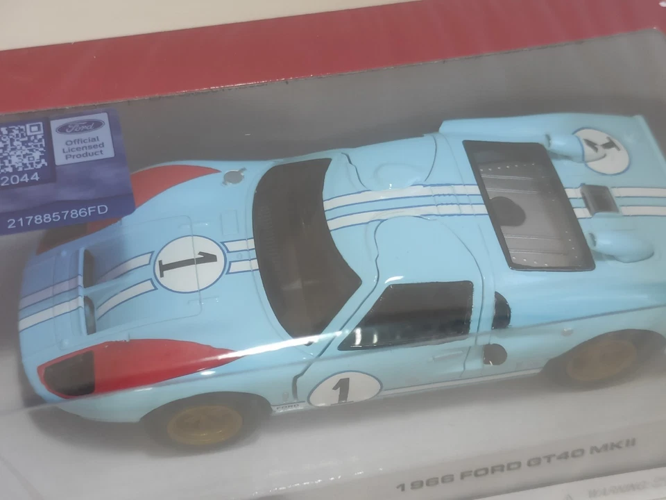 Ford GT40 MKII Le Mans 1966 KiNSMART 1/32 Modellino Diecast Auto  - Immagine 4 di 4
