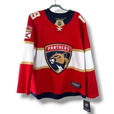 Fanatics Florida Panthers Red Home Breakaway Jersey 19 TKACHUK SIZE:LARGE 