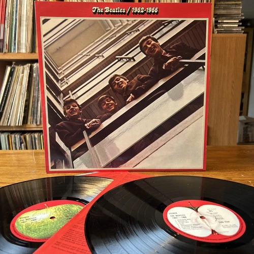The Beatles 1962 - 1966 Double Vinyl LP Original 1973 Release HTM pressing -EX!