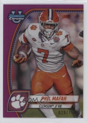 2024 Bowman U Chrome Fuchsia Refractor 29/150 Phil Mafah #144 05gv