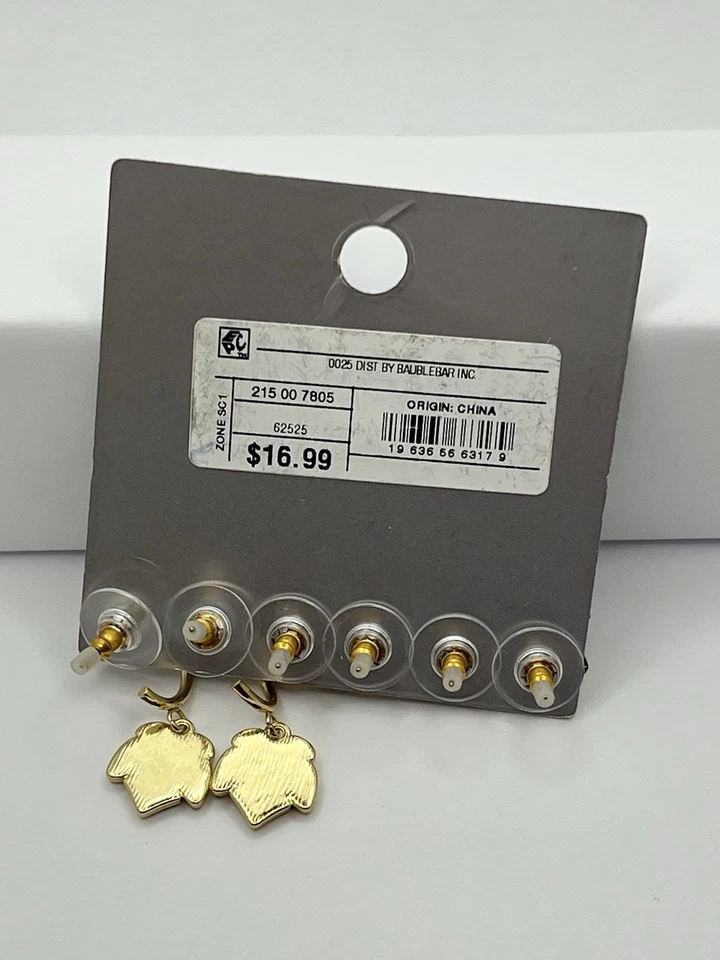 Sugarfix by Baublebar Good Harvest-Acorn-Pumpkin-Leaf-Fall Pierced Earrings - Image 4 of 4