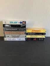 80's Bands VHS Tape Lot Morrisey Depeche Mode Duran Duran