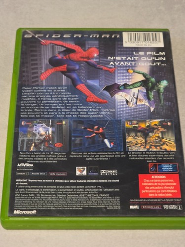 SPIDERMAN SPIDER-MAN MICROSOFT XBOX - Picture 2 of 3