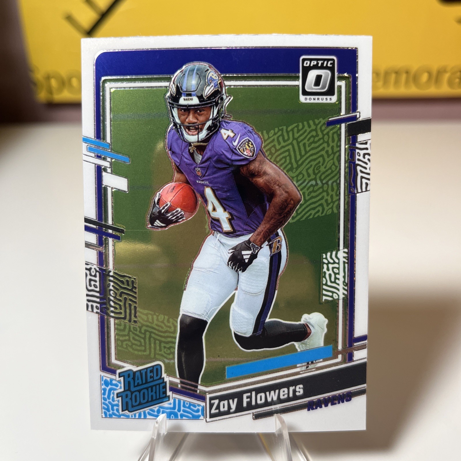 2023 Panini Donruss Optic - Rated Rookie Zay Flowers #210 (RC)