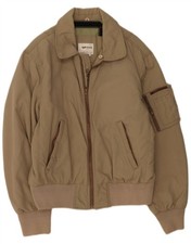 GAS Giacca Bomber Uomo UK 40 Large Beige DI08