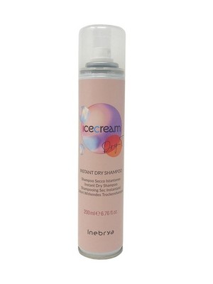 Inebrya Ice Cream Dry-T Instant Dry Shampoo - Instant Dry Shampoo 200ml