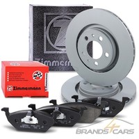 Zimmermann Bremsscheiben + BelÄGe Vorne FÜR VW Bora 1.6-1.9 BJ 98-99