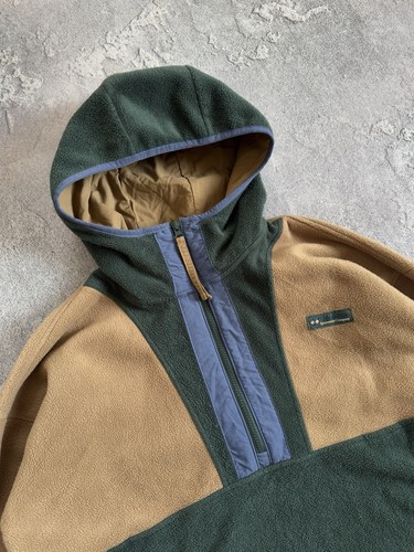 Columbia L 1/4 Zip Ninja 🥷 Fleece Hoodie Langarm Kapuzenpullover Outdoor - Bild 14 von 17
