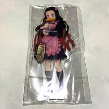 Demon Slayer Kimetsu Academy Story Nezuko Acrylic Stand Used Valentine Edition