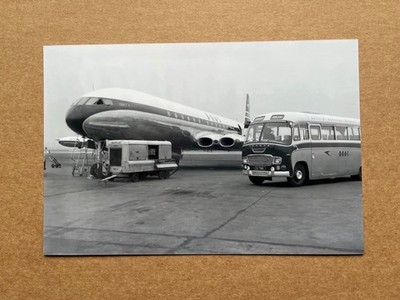 Ford Thames BOAC Flughafen Reisebus Pressefoto - BOAC Comet