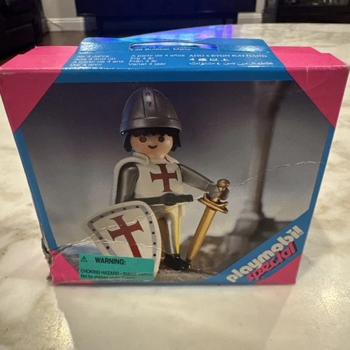 Playmobil Templar Knight Special Vintage Building Toy 4534 Factory Sealed 1996