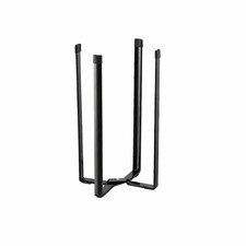 Black Plastic Bag Holder Stand Bottle Drying Rack Kitchen Storage Organizer