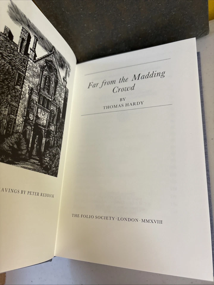 Far from the Madding Crowd, Thomas Hardy, Folio Society 2018 Foto 4 de 4