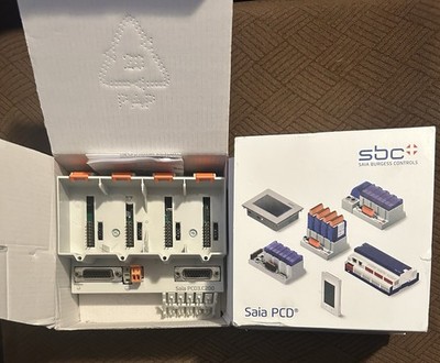 Saia-Burgess PCD3.C200 Busmodul 4 I/O+24VDC - New