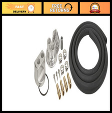 Universal Remote Oil Filter Kit - 34-16 Thread Adapter 10ft Hose Fittings