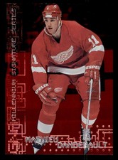 1999-00 BAP Millennium Ruby #95 Mathieu Dandenault 916/1000