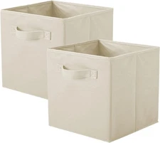 ShellKingdom Storage Bins, Foldable Fabric Storage Cubes And Cloth Storage Organ
