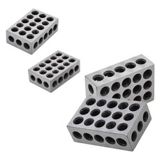 LABLT 2 Pair 1-2-3 Blocks 23 Holes Ultra Precision .0002" Machinist 123 Jig
