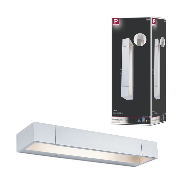 Selection Bathroom LED Wandleuchte Lucille IP44 2700K 1000Lm 230V 11W Dimmbar Al-image