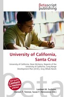 Lambert M. Surhone (U. A.) | University Of California, Santa Cruz | Taschenbuch