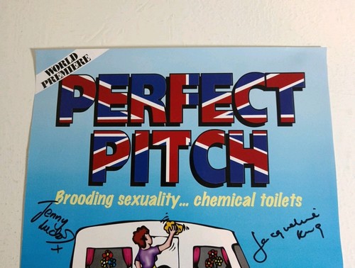 Perfect Pitch John Godber Cast signed Scarborough Theatre Poster 1998 - Picture 3 of 13