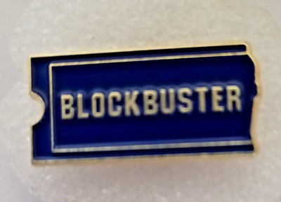 BLOCKBUSTER- ENAMEL PIN-SHIP ALL THE PINS YOU BUY FOR $4.99-VISIT OUR STORE