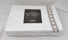 3 pc Neiman Marcus The Marcus Collection by Sferra Queen Duvet & Shams Set NIP