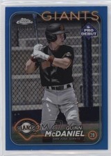 2024 Topps Pro Debut Chrome Blue Refractor 108/150 Quinn McDaniel #PDC-136 14my