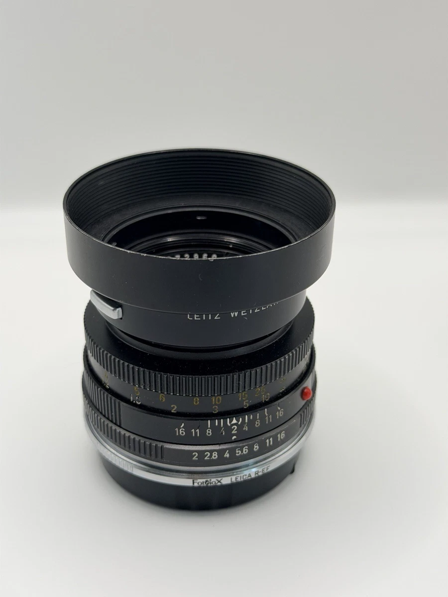 Leica SUMMICRON-R 50mm Focal Camera Lenses for sale | eBay