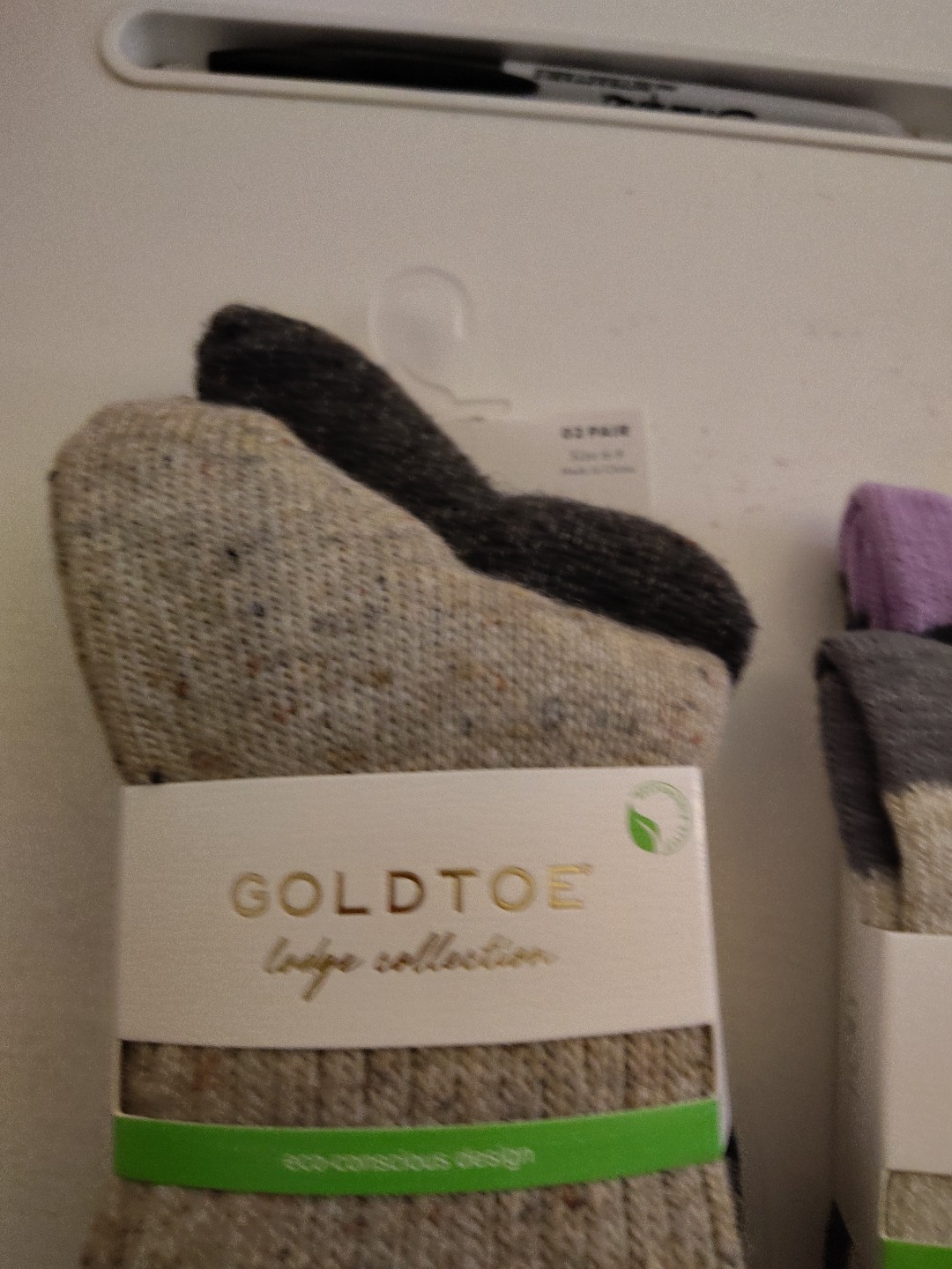 Set Of ThreeGold Toe Women's Lodge Collection Terry Camp Socks