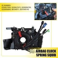 Fits Renault Clio Kangoo Modus Airbag Spiral Clock Spring Squib Cable 8201590627