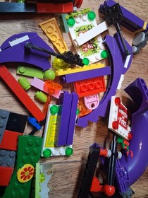 Lego 76035 Jokerland Partial Builds DC w/ Manual No Minifigures