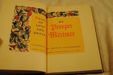 Tales of Love and Death Prosper Mrime 1948 First Story Classics Edition HC