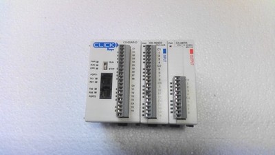 CLICK Basic PLC, Discrete Input: 8-point, AC, Discrete Output: 6-point, relay.