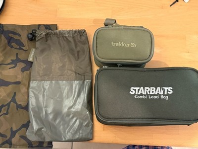 Starbaits + Trakker Tasche Tackle Bag + Fox Peg Tasche