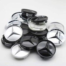 4Pcs 60mm Car Wheel Center Cover Badge Hub Cap replace Accessories For Mercedes