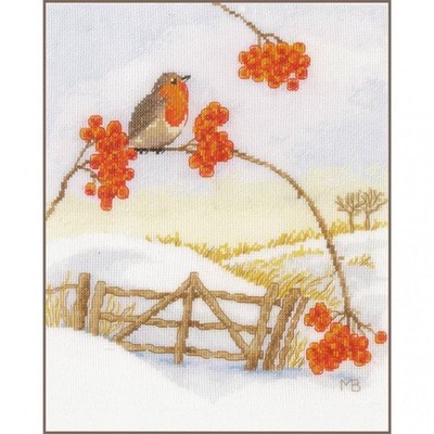 Lanarte Gezähltes Kreuzstich-Set Winterland