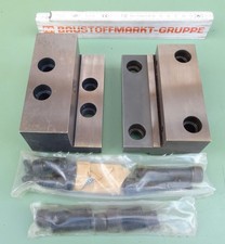 2 Stufenbacken 125 mm NC Hochdruckspanner Maschinenschraubstock Schraubstock