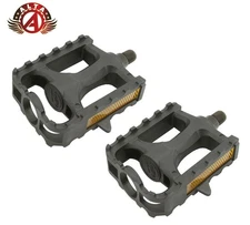 PAIR of Polymer Bicycle 543 Pedals - 1/2" -  Standard Fit