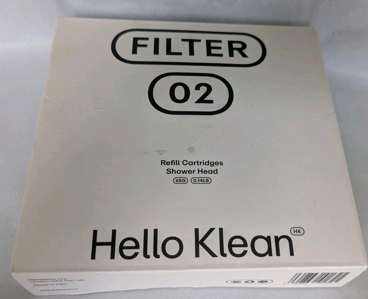 Hello Klean Filter 02 Refill Capsule   For Shower Head