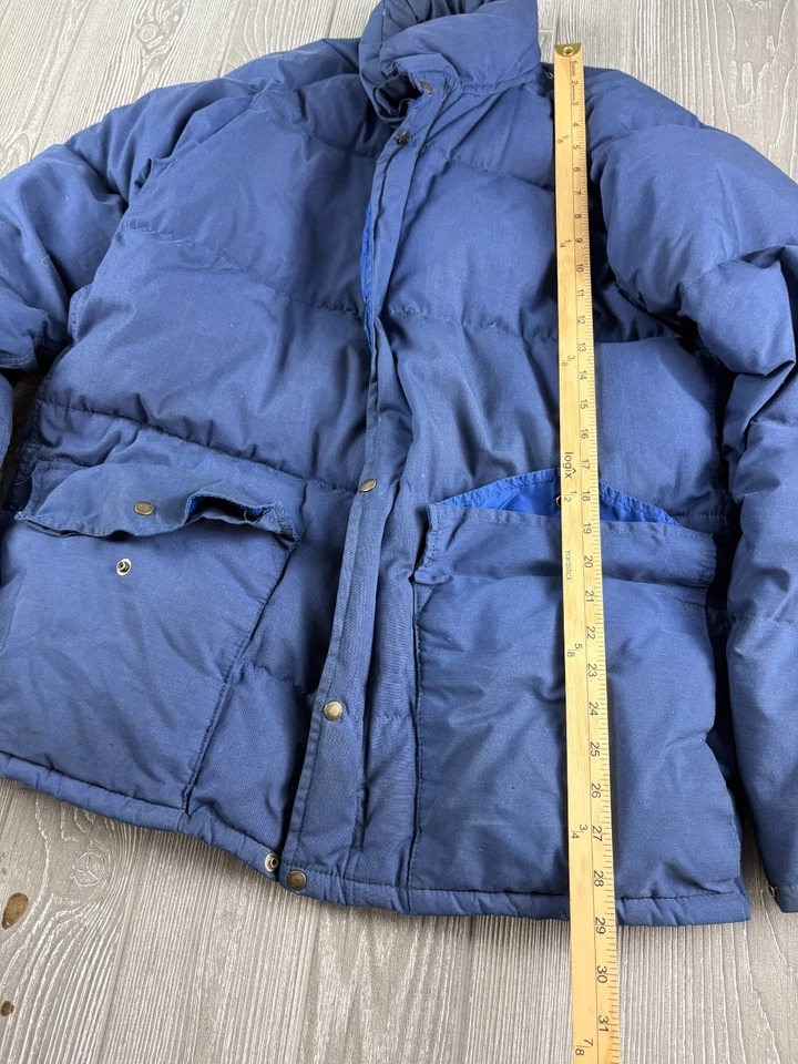 Class-5 Mountaineering Coat Puffer Jacket Snap Zip Vintage Mens Large - Image 4 of 4