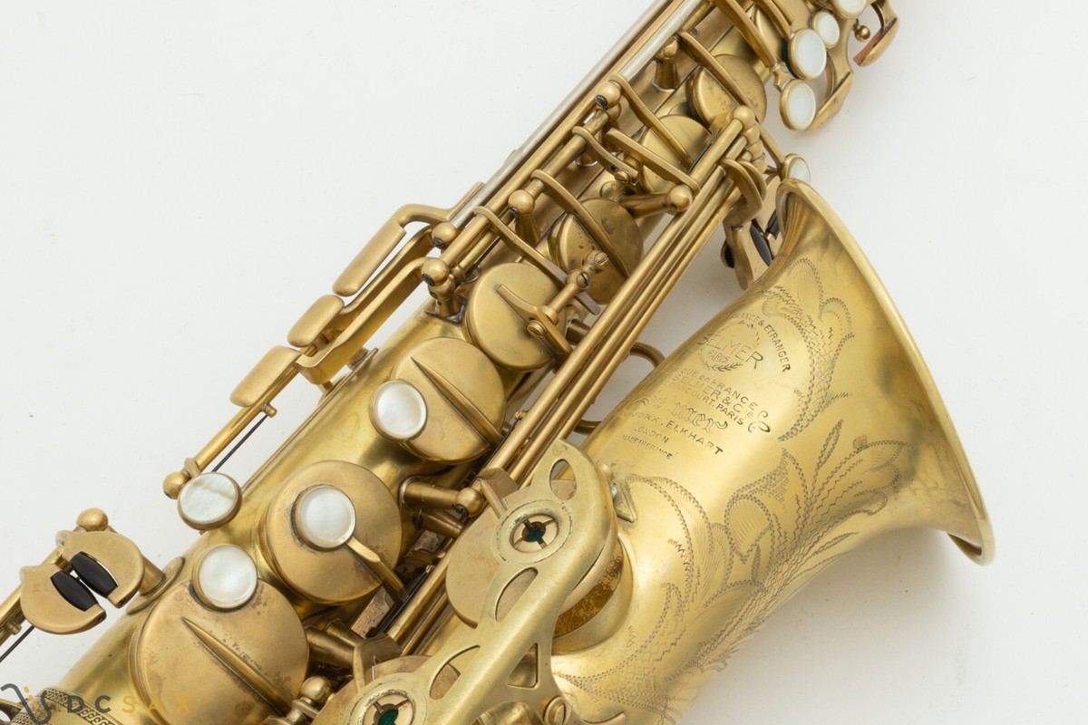 1954 55,xxx Selmer Mark VI Alto Saxophone, Double S Neck