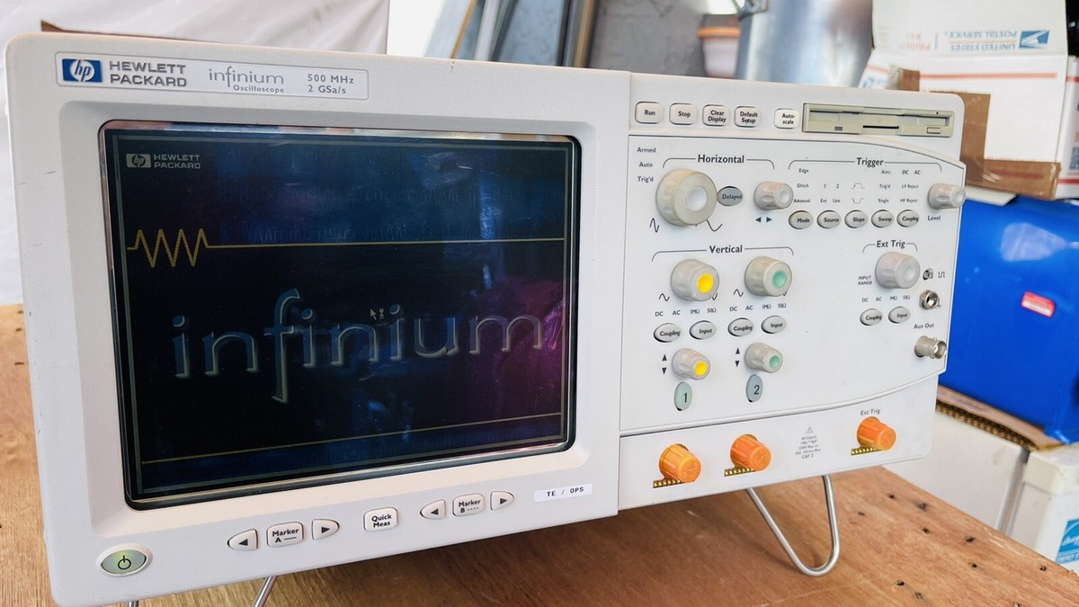 ※ 空ページ HP 54820A - Infinium Oscilloscope 500 MHz 2 GSa/s | eBay